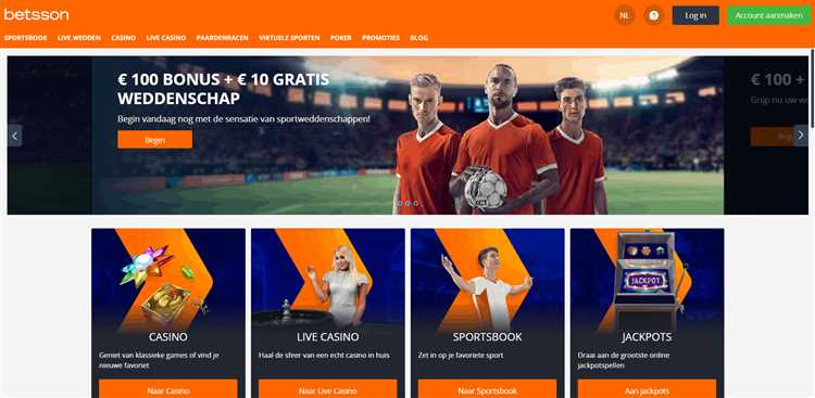 Betsson online casino