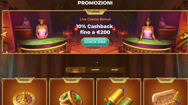 Casino online italia bonus