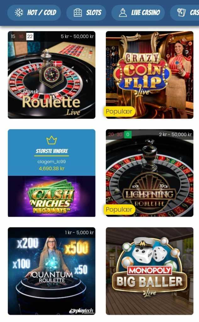 Danske online casino