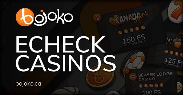 Echeck online casino