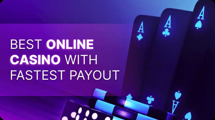 Fastest withdrawal online casino