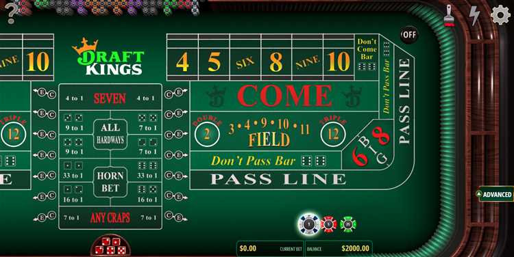 Online casino craps