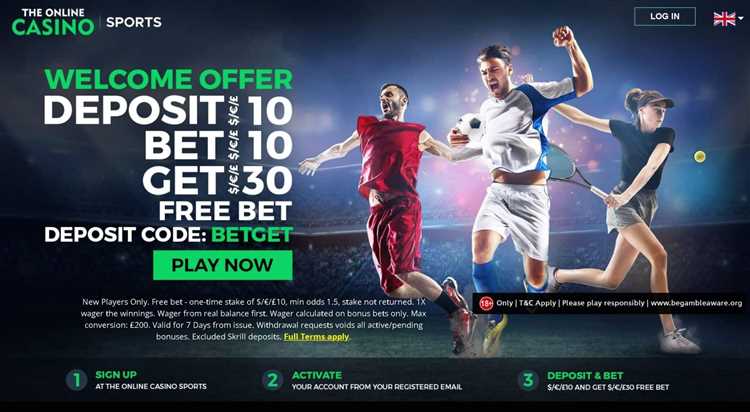 Online casino free bet