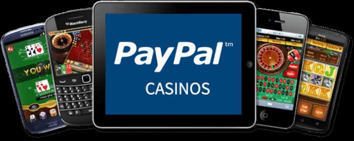 Online casino using paypal