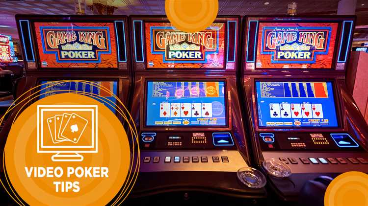 Online casino video poker