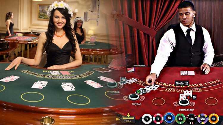 Online casino with live dealers