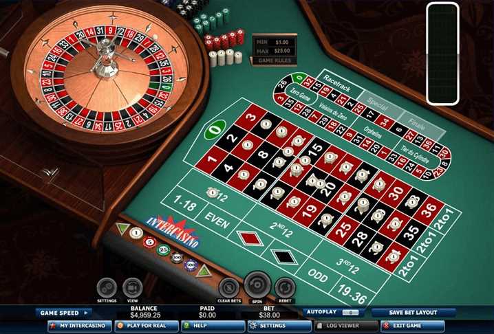 Online live roulette casino