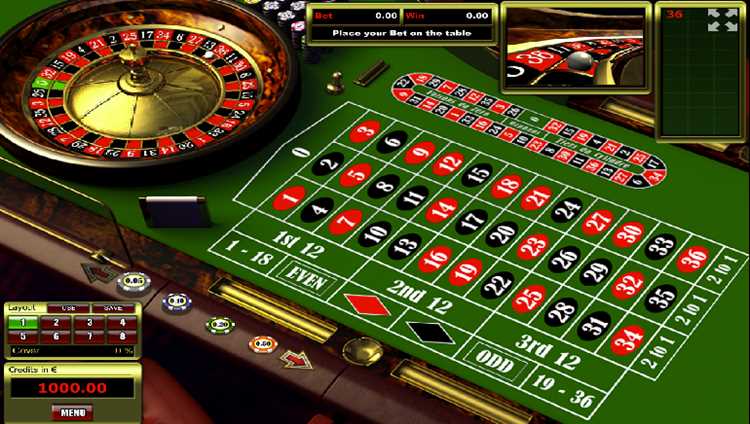 Roulette casino online